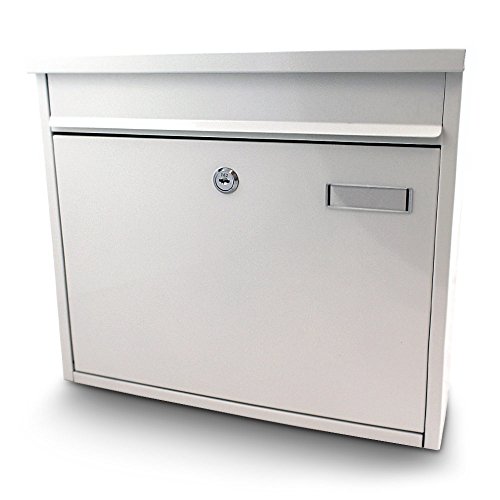 Briefkasten Postkasten Mailbox Letterbox Wandbriefkasten Postbox Weiß Briefkasten Postkasten Mailbox Letterbox Wandbriefkasten Postbox Weiß von MS-Point