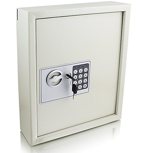 Elektronischer Schlüsselsafe Safe Tresor Schlüsselkasten Schlüsseltresor Schlüssel Sicherheitssafe mit 48 Schlüsselhaken Lichtgau Elektronischer Schlüsselsafe Safe Tresor Schlüsselkasten Schlüsseltresor Schlüssel Sicherheitssafe mit 48 Schlüsselhaken Lichtgau von MS Point