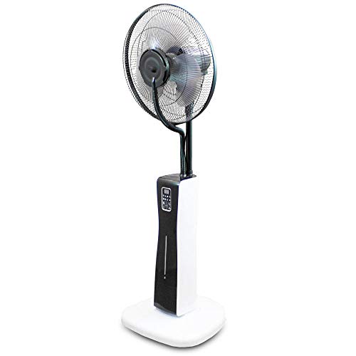 MS Point Leiser Standventilator Ventilator Lüftkühler Lüfter Fan Luftbefeuchter Schwenkbar mit Ultraschall Wasser Benebelung Sprühnebel Kühlung Klima MS Point Leiser Standventilator Ventilator Lüftkühler Lüfter Fan Luftbefeuchter Schwenkbar mit Ultraschall Wasser Benebelung Sprühnebel Kühlung Klima von MS Point