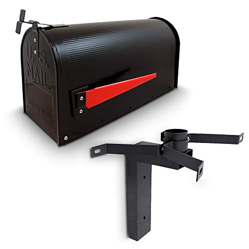 US Mailbox Amerikanischer Briefkasten Standbriefkasten Wandbriefkasten Letterbox Schwarz Inclusive Wandhalter US Mailbox Amerikanischer Briefkasten Standbriefkasten Wandbriefkasten Letterbox Schwarz Inclusive Wandhalter von MS-Point