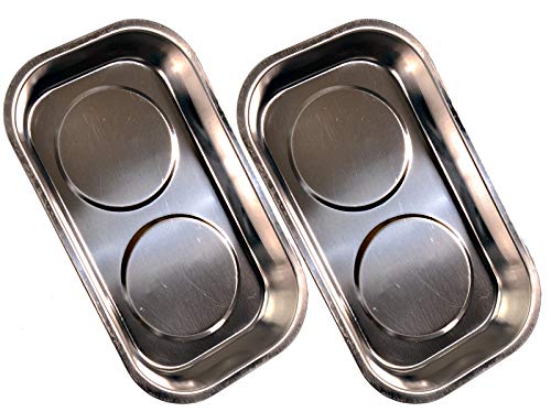 2 Stück Doppel-Magnetschale rostfrei 240x140x45 mm Magnetbecher Magnetteller Haftschale Werkstatt 2 Stück Doppel-Magnetschale rostfrei 240x140x45 mm Magnetbecher Magnetteller Haftschale Werkstatt von MS-Warenvertrieb