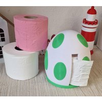 Toshi Das Toilettenpapier-Ei, Toilettenpapierspender, Badezimmer, Deko, Süß & Witzig, Zubehör, Aufbewahrung, 3D Druck, Art.193 Toshi Das Toilettenpapier-Ei, Toilettenpapierspender, Badezimmer, Deko, Süß & Witzig, Zubehör, Aufbewahrung, 3D Druck, Art.193 von MS3DDruck24
