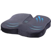 Orthopädisches Steißbein-Sitzkissen für Memory Foam, Travel Ease-Sitzkissen zur Linderung von Schmerzen im unteren Rücken und Ischias, anwendbar auf Orthopädisches Steißbein-Sitzkissen für Memory Foam, Travel Ease-Sitzkissen zur Linderung von Schmerzen im unteren Rücken und Ischias, anwendbar auf von MSBD