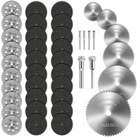 Vtizikl 42 pcs Mini Disque Diamant à Tronçonner,6 Mandrins Mini Lame de Scie Circulaire HSS Disque Diamant à Tronçonner et Disque de Coupe Résine Vtizikl 42 pcs Mini Disque Diamant à Tronçonner,6 Mandrins Mini Lame de Scie Circulaire HSS Disque Diamant à Tronçonner et Disque de Coupe Résine von MSBD