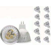 Vtizikl Ampoule LED MR16 Ampoule LED MR16 3W blanc chaud GU5.3 Ampoule LED MR16 12V 3W Ampoule spot LED, adaptée à l'éclairage paysager sur rail von MSBD