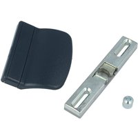 Schnäpper mit Gegenstück Balkontürgriff Terrassentürgriff Universalschnäpper Anthrazit - RAL7016 Schnäpper mit Gegenstück Balkontürgriff Terrassentürgriff Universalschnäpper Anthrazit - RAL7016 von MS BESCHLÄGE