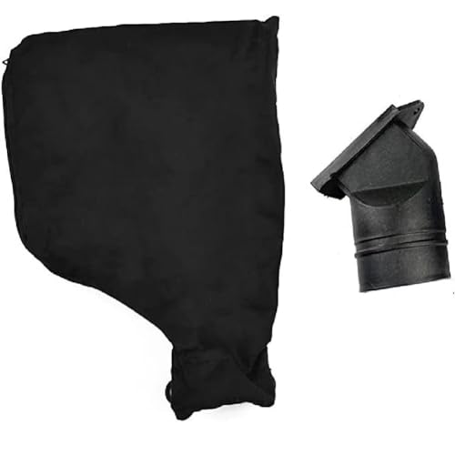 MSCHENZW 1 Stück Schwarzer Staubfangbeutel für Gehrungssäge Modell 255 mit Reißverschluss und Verstellbarem Ständer mit Kabel, Langlebige Staubfangbeutel von MSCHENZW