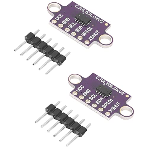 MSCHENZW 2 StüCk VL53L0X Flugzeit ToF Ranging Sensor Breakout 940Nm -VL53L0XV2 Distanz Modul I2C IIC MSCHENZW 2 StüCk VL53L0X Flugzeit ToF Ranging Sensor Breakout 940Nm -VL53L0XV2 Distanz Modul I2C IIC von MSCHENZW