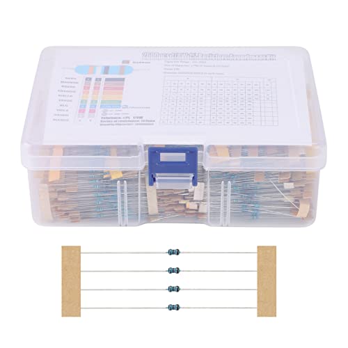 MSCHENZW 2600 StüCke 130 Werte 1/8W 0,125W 1% MetallschichtwiderstäNde Sortiert Packung Satz WiderstäNde Assortment SäTze Festkondensatoren MSCHENZW 2600 StüCke 130 Werte 1/8W 0,125W 1% MetallschichtwiderstäNde Sortiert Packung Satz WiderstäNde Assortment SäTze Festkondensatoren von MSCHENZW