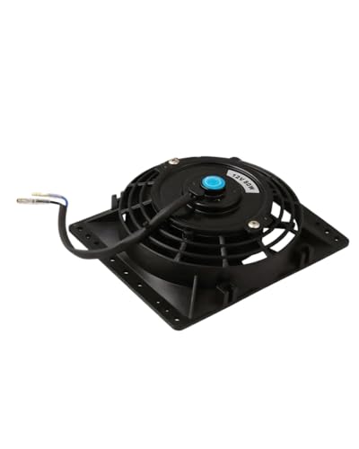 Kühlerlüfter Motorkühlung 6 Zoll Slim 650CFM Kühlerlüfter Universal Slim Pull Push 12V 80W Direkter Ersatz-Elektrolüfter Mit Montagesatz(6 Inch) von MSDDWL