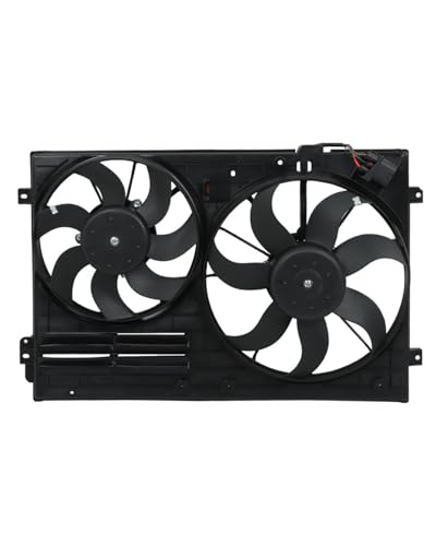 Kühlerlüfter Motorkühlung Für GOLF Für JETTA Für PASSAT CC 2003 2004 2005 2006 2007 2008 2009 2010 Elektrische Lüfter 1K0121205AD 1K0121205AB 1K0121207B von MSDDWL