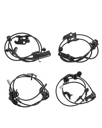 MSDDWL ABS-Sensor Für Toyota Für RAV4 2006-2014 4WD 89546-42040 89545-42040 89542-42050 89543-42050 Rad Geschwindigkeit ABS Sensor ABS Sensor Kabel(1 Set) von MSDDWL