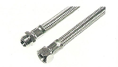 Flexibler Verbindungsschlauch DN8 - 3/8" Überwurfmutter x 3/8" Aussengewinde x 300mm von MSE