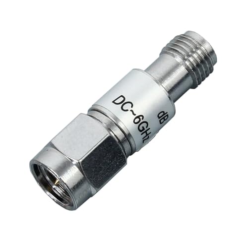 MSEURO 13 GHz 2 W SMA Festdämpfer 50 Ohm 3 dB 5 dB 6 dB 10 dB 15 dB 20 dB 30 dB 40 dB 50 dB 60 dB HF-Koaxialstecker Lucky(40db) von MSEURO