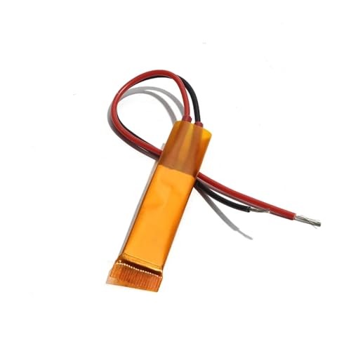 MSEURO 2 STÜCKE 50x15x3mm DC12V/24V Thermostat PTC Heizelement Isolierfolie 80/120/200 Grad Block Entfeuchtung Lucky(12V,200Degree) von MSEURO