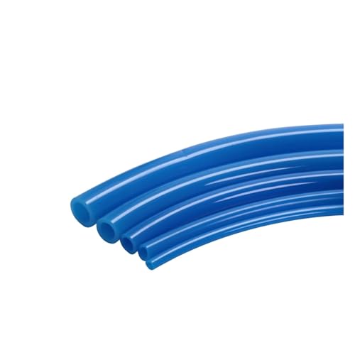 MSEURO 5 meter Pneumatische Rohr Luft Schläuche Komponente Schlauch Polyurethan PU Rohr for Kompressor Lucky(Blue,4x2.5mm) von MSEURO