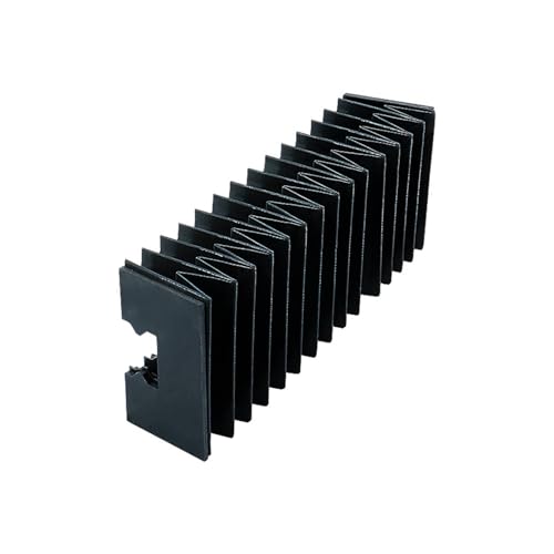 MSEURO Linearführungsschutzabdeckung HGR 15 mm 20 mm 25 30 35 45 Schienenbalg Staubdichte Abdeckung HGR15 HGR20 HGR25 HGR30 HGR35 HGR45 CNC Lucky (Color : For HGR35, Size : 100mm) von MSEURO