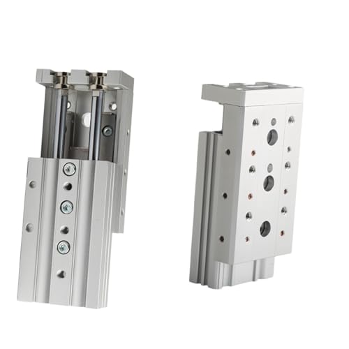 MSEURO Pneumatischer Schienenschlitten-Luftzylinder MXS12 Lucky(MXS12L-40,Type-B) von MSEURO