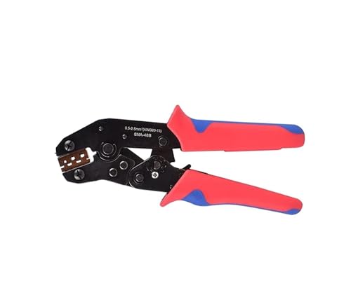 MSEURO SN-48B Nicht isolierte Kabelschuh- und Buchsen-Crimpzange Langlebige, professionelle Vollzyklus-Ratschen-Crimpzange AWG20-13 0,5-2,5 mm² Lucky MSEURO SN-48B Nicht isolierte Kabelschuh- und Buchsen-Crimpzange Langlebige, professionelle Vollzyklus-Ratschen-Crimpzange AWG20-13 0,5-2,5 mm² Lucky von MSEURO