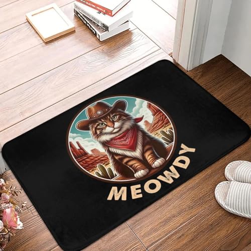 MSHEEFG American Curl Kätzchen Fuß Matte Rutsch Feste Super Saugfähige Badezimmer Fußmatten Home Eingang Teppiche Küche Schlafzimmer Teppich Fuß Polster 40 * 60 cm von MSHEEFG