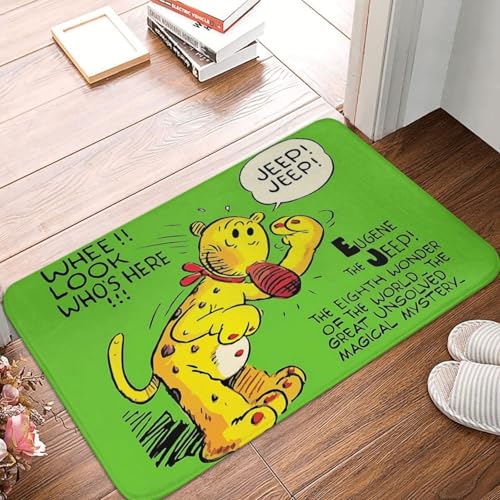 MSHEEFG Banana Anti-Rutsch-Fußmatte Let 's Go Naked with My Banana Bodenteppich Willkommen Maschinenwaschbar 40 * 60CM von MSHEEFG
