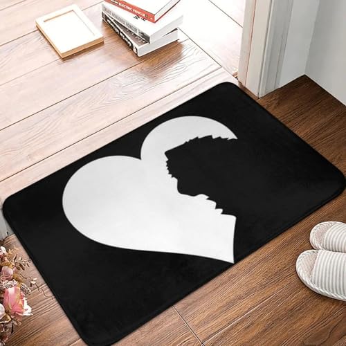 MSHEEFG Das Herz Der Chow Chow Liebhaber Fuß Matte Rutsch Feste Super Saugfähige Bade Matten Home Eingang Teppiche Wohnzimmer Teppich Fuß Polster 40 * 60 cm von MSHEEFG