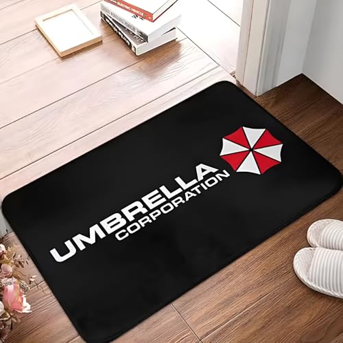 MSHEEFG Dirt Trapper Umbrella Company Fußmatte, rutschfeste Isolationsmatte für drinnen und draußen, waschbar, Eingangsteppich für Eingangsteppich, 40 x 60 cm von MSHEEFG