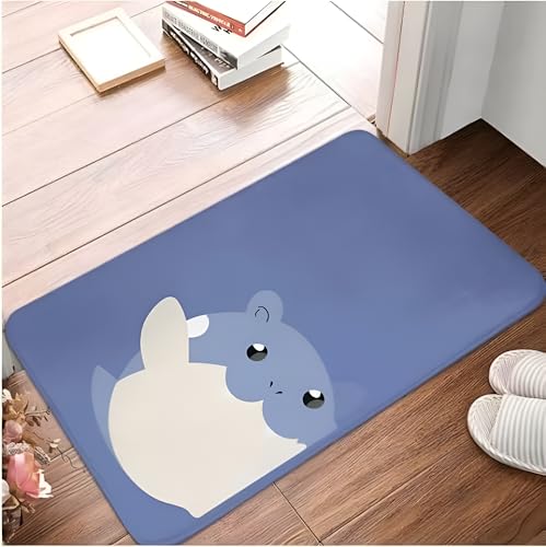 MSHEEFG Spheal Schmutzfangmatten Fänger Erdhaltebodenmatte Türmatte rutschfeste Isolationsmatte geeignet für Innen- und Außenbereich waschbarer Eingangsteppich Vorderbodenmatte 40 * 60 cm von MSHEEFG