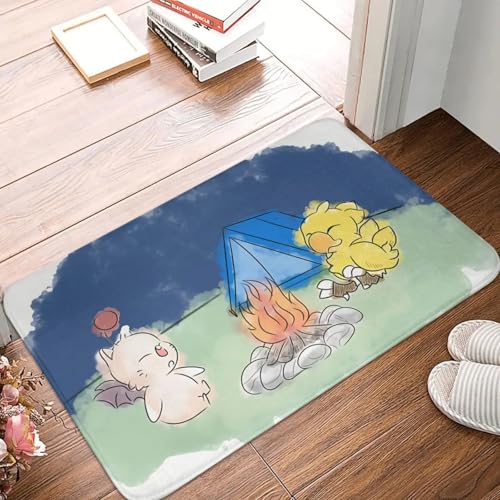 MSHEEFG Erdsicherung Türmatte Mog Camping Final Fantasy Chocobo Spiel Schlafzimmer Matte Teppich Home Fußmatte Küche Teppich Dekoration 40 * 60 cm MSHEEFG Erdsicherung Türmatte Mog Camping Final Fantasy Chocobo Spiel Schlafzimmer Matte Teppich Home Fußmatte Küche Teppich Dekoration 40 * 60 cm von MSHEEFG