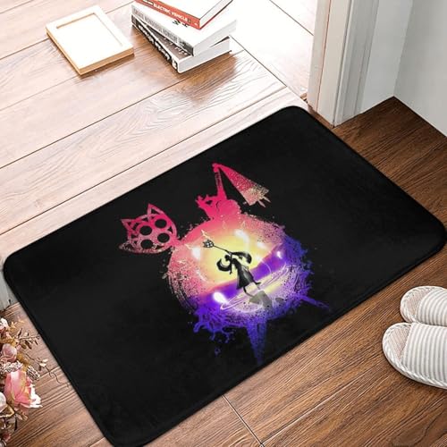 MSHEEFG Final Fantasy Badeteppich Tanz des Beschwörers Türmatte Eingangstür Fußmatte Waschbar 40x60 cm von MSHEEFG