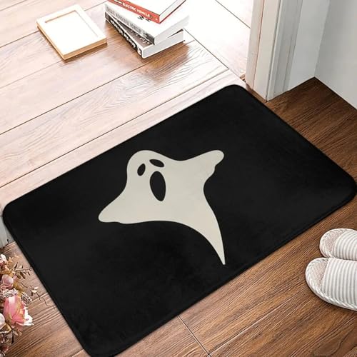 MSHEEFG Geist Kürbis Halloween Fuß Matte Anti-Rutsch-Super Saugfähige Bade Matte Home Eingang Teppiche Küche Wohnzimmer Teppich Outdoor Fuß Polster 40 * 60 cm von MSHEEFG