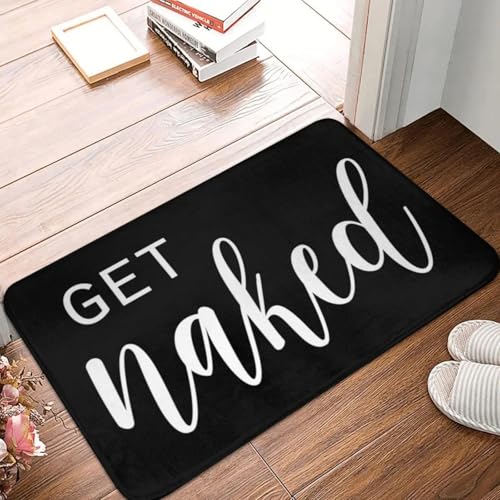 MSHEEFG Get Naked Fußmatte, rutschfest, Super Saugfähig, Badematten, Heim-Eingangsteppiche, Küche, Schlafzimmer, Teppich, Flur, Fußpolster 40 * 60 cm MSHEEFG Get Naked Fußmatte, rutschfest, Super Saugfähig, Badematten, Heim-Eingangsteppiche, Küche, Schlafzimmer, Teppich, Flur, Fußpolster 40 * 60 cm von MSHEEFG