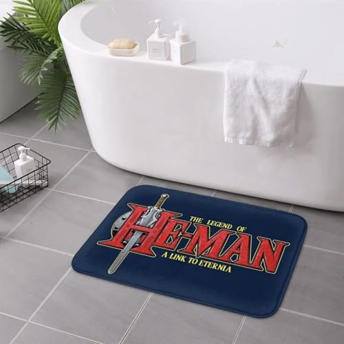 MSHEEFG He-Man and The Masters of The Universe rutschfeste Fußmatte Bodenmatte Antiwear Teppich für Küche Haus Balkon Fußmatten 40 * 60 cm von MSHEEFG