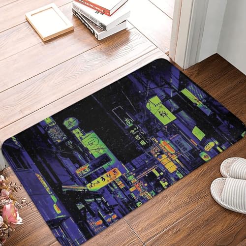 MSHEEFG Herz als weißer Rahmen Fußmatte Teppich Wasser ölbeständig Bodenmatte Vorderzimmer Korridor Maschinenwaschbar 40 * 60CM von MSHEEFG