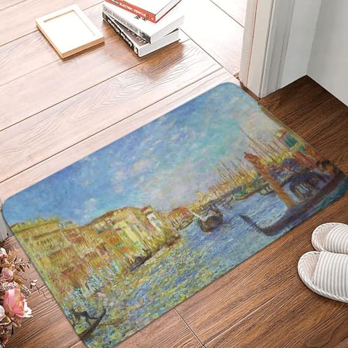 MSHEEFG Impressionismus Kunst rutschfeste Fußmatte August Renoir Grand Canal Venedig Türmatte Waschbar 40x60 cm MSHEEFG Impressionismus Kunst rutschfeste Fußmatte August Renoir Grand Canal Venedig Türmatte Waschbar 40x60 cm von MSHEEFG
