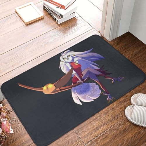 MSHEEFG Mund und Zunge Badematte Lustiger Mund Frau Realistisches Gesicht Fußmatte Küche Auto Maschinenwaschbar 40 * 60CM von MSHEEFG