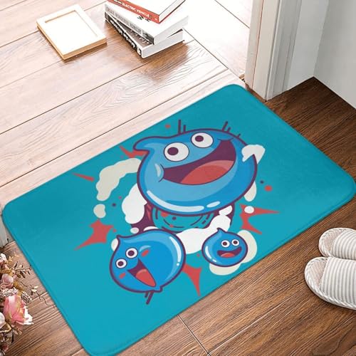 MSHEEFG Niedliche Kryptide und Blumen Fußmatte Teppich Matte Antiwear Bodenmatte Korridor Maschinenwaschbar 40 * 60CM von MSHEEFG