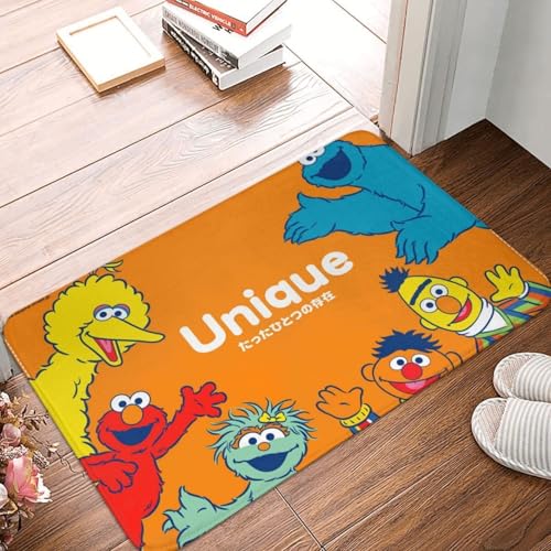 MSHEEFG Sesamstraße Bad Rutschfester Teppich Elmo Einzigartiger Freund Flanellmatte Fußmatte Teppich Waschbar 40x60 cm MSHEEFG Sesamstraße Bad Rutschfester Teppich Elmo Einzigartiger Freund Flanellmatte Fußmatte Teppich Waschbar 40x60 cm von MSHEEFG