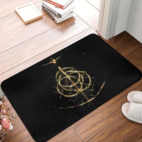 MSHEEFG rutschfeste Fußmatte Gaming Bad Küche Matte Outdoor Teppich Flanell Muster Dekor Waschbar 40x60 cm MSHEEFG rutschfeste Fußmatte Gaming Bad Küche Matte Outdoor Teppich Flanell Muster Dekor Waschbar 40x60 cm von MSHEEFG