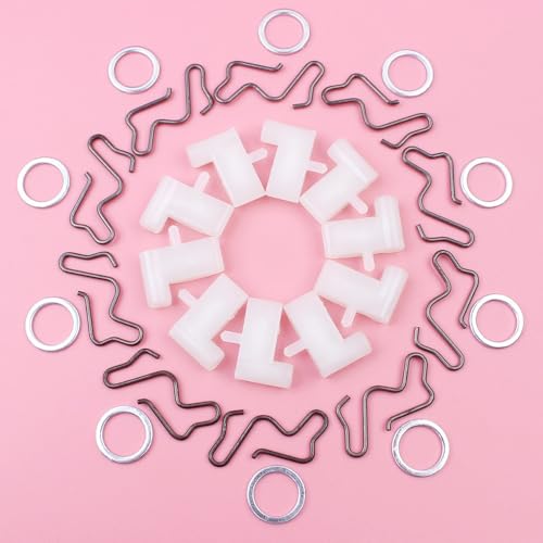 10 Set Starter Pawl Spring Waschmaschine for Stihl MS180 MS390 MS360 MS290 MS270 MS260 MS251 MS250 MS240 Kettensägenteil Gartenteile von MSHOZMD