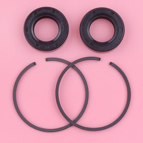 2 Kurbel Öldichtung 40 mm x 1,5 Kolbenringe Kit for Robin NB411 Kawasaki TD40 Trimmerbürstenschneidermotor Teil Gartenteile 2 Kurbel Öldichtung 40 mm x 1,5 Kolbenringe Kit for Robin NB411 Kawasaki TD40 Trimmerbürstenschneidermotor Teil Gartenteile von MSHOZMD