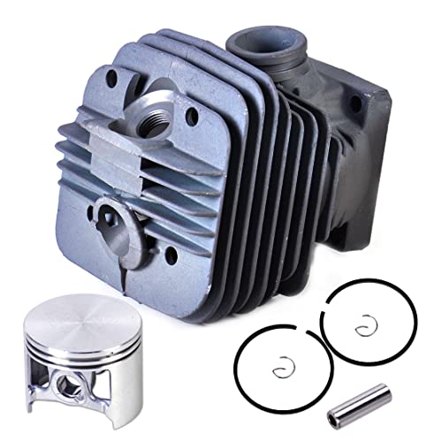 54mm & Big Bore 56mm Zylinder Kolbenbolzen Ring Kit Für STIHL 066 MS660 MS 660 Kettensäge Motor Wiederaufbau Teile Garten Werkzeuge Gartenteile(Big Bore 56mm) von MSHOZMD