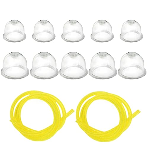 5Set -Primer -Glühbirnen S/l for Victa Echo Homelite Stihl Talon Ryobi for Honda Ersatz mit 2*Kraftstoffleitung Gartenteile von MSHOZMD