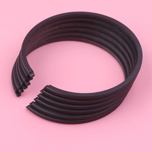 6pcs/Loskolbenringe for Stihl FC55 FC75 FC85 HL45 HL75 KM55 KM85 MM55 Trimmer Tool Engine Ersatzteil 34 mm x 1,5 Zubehör Gartenteile von MSHOZMD