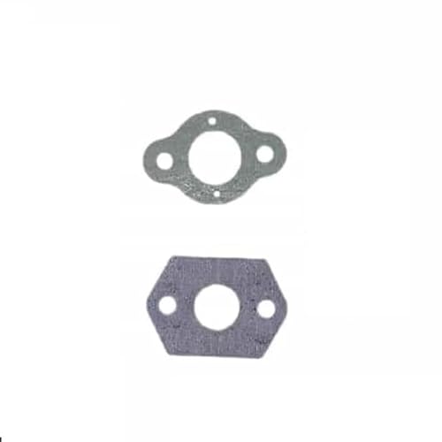 Für Set von 2 Vergaserdichtungen für Oleo-MAC für Sparta 35 37 38 40 für OM43 für EFCO EF3600 EF4300 für den Binselcutter Air Filter 61200196 61350155 Gartenteile(Original Gasket Set) von MSHOZMD