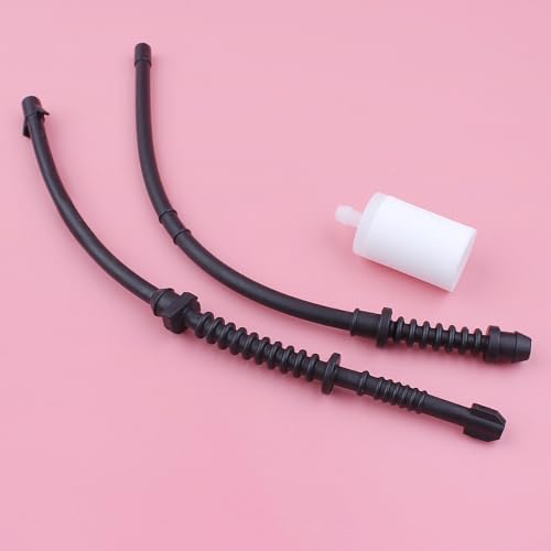 Kraftstofffilter Rückgabereitungsschlauch Kit for Husqvarna 435 43 5e 440e 445 445e 450 450e Kettensägen -Gartenwerkzeug Ersatzersatz Teil Gartenteile von MSHOZMD