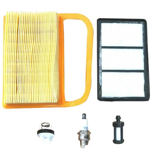 Luftfilter Baumwollluftfilterkissen Kraftstofffilter -Zündkerze for STIHL TS410 TS420 Ersatz -Service -Kit Gartenteile von MSHOZMD