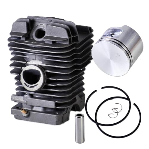 Nikasil Platte 46 mm und 49 Zylinderkolben-Set für Stihl 029 039 MS290 MS310 MS390 Kettensägenmotor, Ersatzteil 1127 020 1210 Gartenteile(46mm MS290 MS310) von MSHOZMD
