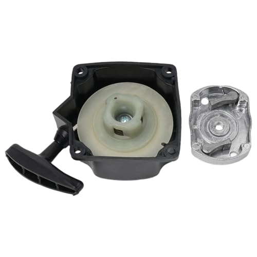 Rückstoß Seilzugstarter Starter Sperrklinke Platte Für 47CC 43CC 49CC Motor Freischneider Rasenmäher Ersetzt Teile Rasentrimmer Zubehör Gartenteile von MSHOZMD