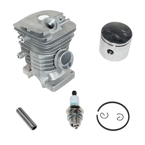 Zylinderkolbensatz 38 mm, passend für Echo-Kettensäge CS-353ES CS353ES P021043400 Gartenteile von MSHOZMD